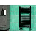 Produktbild: Rotheigner Badheizkörper SWING 690 x 445 mm schwarz matt Anschluss Beidseitig unten - Schwarz