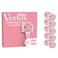 Produktbild: Gillette Venus ComfortGlide Spa Breeze Damenrasierklingen, 10 Ersatzklingen für Damenrasierer