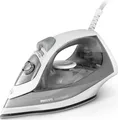 Produktbild: Philips EasySpeed Bügeleisen mit Keramikbügelsohle, 25 g/min konstanter Dampf, 2000 W, Grau (GC1751/80)