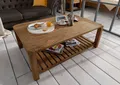 Produktbild: MASSIVMOEBEL24 Couchtisch Sheesham 120x80x45 braun geölt BUENO #1001