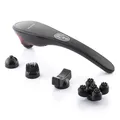 Produktbild: InnovaGoods HANDMASSAGEGERÄT MIT ENTSPANNUNGSAUFSÄTZEN| B-WARE