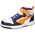 Produktbild: PUMA Puma Kinder Sneaker Rebound V6 Mid AC+ PS 393832 Sneaker orange|weiß 32 EU