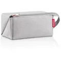 Produktbild: REISENTHEL® Kosmetiktasche FOLD CASE, 1,5 Liter, Grau, Rosegoldfarben, Polyester, B 23 x H 11 x T 11 cm goldfarben|grau