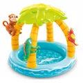 Produktbild: Intex Planschbecken aufblasbar Kinder Tropical Island Palm Tree Baby Pool D/S