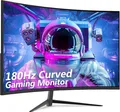 Produktbild: Z-EDGE 24 Zoll Curved Gaming Monitor 180Hz 1ms MPRT, 300cd/m² Helligkeit, 16:9