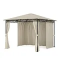 Produktbild: Blumfeldt Gartenpavillon Gazebo 3x3 m Sonnen UV-Schutz Partyzelt Wasserabweisend