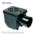 Produktbild: Kessel Kellerablauf Drehfix DN 100 mit Rückstauverschluss Bodeneinlauf
