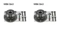 Produktbild: SKF 2x Radnabe Radlagersatz vorne für VW Golf VI Skoda Yeti Octavia II Combi