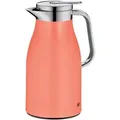 Produktbild: Alfi Isolierkanne Skyline, Aprikose, Metall, 1 L, BPA-frei, Ausgießen per Knopfdruck, Einhandbedienung, schadstofffrei, hält kalt, warm, Schraubverschluss, abnehmbarer Deckel, Glaskolben, Vakuum, lebensmittelecht, Ausgießer, Kaffee & Tee, Kannen, Thermoskannen