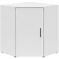 Produktbild: Carryhome Eckkommode, Weiß, Kunststoff, 2 Fächer, 71.5x83x71.5 cm, FSC Mix, Beimöbel erhältlich, Typenauswahl, stehend, Wohnzimmer, Kommoden & Sideboards, Kommoden