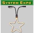 Produktbild: STAR Systemlichterkette 484-40 System Expo Lichtschlauch Stern Extra 28cm