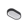 Produktbild: Lindby LED Deckenleuchten Niniel (Modern) in Schwarz (1 flammig,) - Außenleuchte für Garten Terasse Balkon & Haus Deckenleuchte