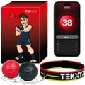 Produktbild: Reflexball mit ZählerApp und OnlineCommunity, 2 Stufen, Boxball mit Stirnband...
