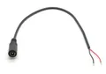 Produktbild: DC Kabel mit Hohlstecker-Buchse 5,5x2,1mm und offenem Kabelende 25cm