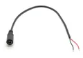 Produktbild: DC Kabel mit Hohlstecker-Buchse 5,5x2,1mm und offenem Kabelende 25cm