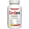 Produktbild: Cardione Forte - 60 Kapseln hochdosiert - Original Rezept aus der Schweiz - Vegan & Pflanzlich mit 22 Vitaminen & Mineralien - 1er Pack