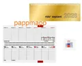 Produktbild: Rido ®  SEPTANT 2026 gold Querkalender,  Tischkalender,  1 Woche auf 2 Seiten