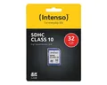 Produktbild: Intenso Intenso Class10 Speicherkarte (32 GB, Schreib-/Lesegeschwindigkeit: 12 / 20 MB/Sek)