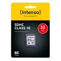 Produktbild: 3411480 Intenso Class 10 Flash-Speicherkarte 32GB ~D~
