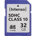 Produktbild: Intenso 3411480 SDHC-Karte  32 GB Class 10