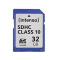Produktbild: 32GB SDHC Speicherkarte Intenso Klasse 10 Flash High Speed im Blister 3411480
