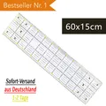 Produktbild: Schneiderlineal 60 x 15 cm Patchwork Universal Lineal Quilt Rollschneider Bastel