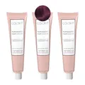 Produktbild: COLOR.IT by BM - Permanente Haarfarbe in Salonqualität, 3x 100ml (6.56 Dunkelblond Mahagoni Rot, 3er Pack)