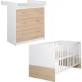 Produktbild: Roba Gabriella (Babybett, Wickelkommode) (42491A-42472)