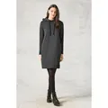 Produktbild: CECIL Midikleid mit Kapuze grau XXL (46)