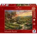 Produktbild: Schmidt Spiele Puzzle 2000 Teile Puzzle Thomas Kinkade In den Weinbergen 59629, 2000 Puzzleteile