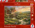 Produktbild: Schmidt Spiele Puzzle 59629 Thomas Kinkade, In den Weinbergen, 2000 Puzzle Teile