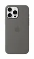Produktbild: Apple Silikon Case iPhone 16 Pro Max mit MagSafe steingrau