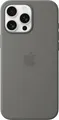 Produktbild: Apple Silicone Case MagSafe Silikon Case Apple iPhone 16 Pro Max Stein-Grau Stoßfest, Induktives Laden