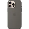Produktbild: Apple Silikon Case mit MagSafe Handyhülle Backcover Steingrau