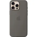 Produktbild: Apple Silikon Case mit MagSafe Handyhülle Backcover Steingrau, NEU
