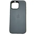 Produktbild: Apple Silikon Case MagSafe iPhone 16 Pro Max Steingrau Original Zubehör