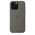 Produktbild: Original Apple Silicone Case Cover MYYU3ZM/A iPhone 16 Pro Max Stone Grey Grau