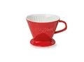 Produktbild: Creano Handfilter Creano Porzellan Kaffeefilter (rot), Porzellan, für Filtergröße 4