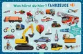 Produktbild: Was hörst du hier? Fahrzeuge: Adventskalender mit 24 leicht auslösbaren Sounds | Sound-Adventskalender für die Allerkleinsten mit 24 Fahrzeuggeräuschen