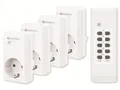 Produktbild: SONERO Funksteckdosen-Set S-RCS204, Indoor
