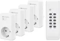 Produktbild: sonero Funksteckdose sonero Funksteckdosen, 4 x Funksteckdose und 1 x Funkfernbedienung