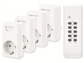 Produktbild: SONERO Funksteckdosen-Set S-RCS204, Indoor