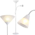 Produktbild: DeubaXXL DE Stehlampe Alissa Weiß 175x28cm 107707