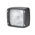 Produktbild: HELLA 1GA 007 506-121 Halogen-Arbeitsscheinwerfer - Ultra Beam - 24/12V - Einbau/Schraubanschluss - 4-Punkt Befestigung - Nahfeldausleuchtung - Stecker: AMP
