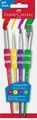 Produktbild: Faber-Castell Bastelmesser Faber-Castell Aquarellpinsel Soft-Touch 4er-Set Stärke 2 6 10 12