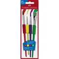 Produktbild: Faber-Castell 1600 - Pinselset 4-teilig mit Softgriffstück