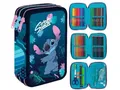 Produktbild: Federmappe 3-Fach Federtasche Lilo and Stitch Mäppchen für Mädchen und Jungen