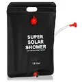 Produktbild: com-four® Campingdusche - Kompakte Solardusche mit 15 L - Mobile Outdoor-Dusche für Camping, Garten, Strand und Urlaub (Campingdusche 15l)