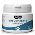Produktbild: Wurm-Kraut Kapseln 50 Tabletten Wurmkur sekundierend für Hunde pflanzliche na...