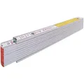 Produktbild: Stabila Zollstock 717, 01328, Holz, 2m, Gliedermaßstab, weiß/gelb